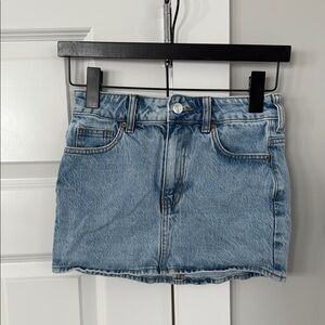 Denim Mini Skirt